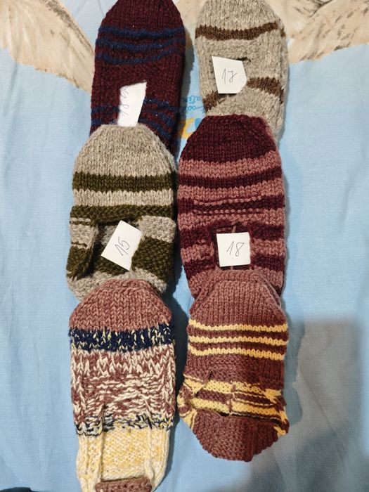 Ръчно плетени терлици  за дечица