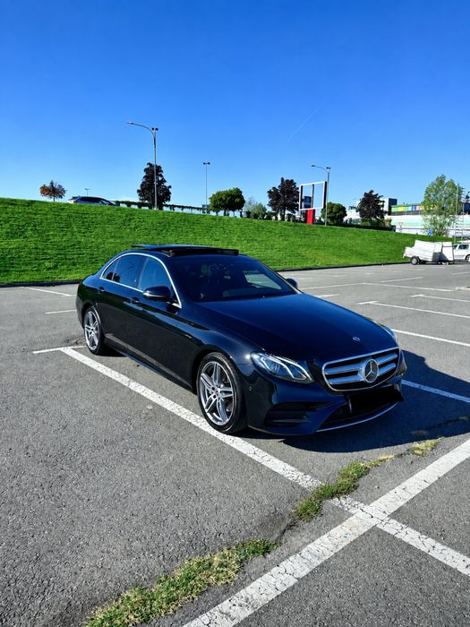 Vand MERCEDES E220 AMG 2018, PANORAMIC, 180.000km