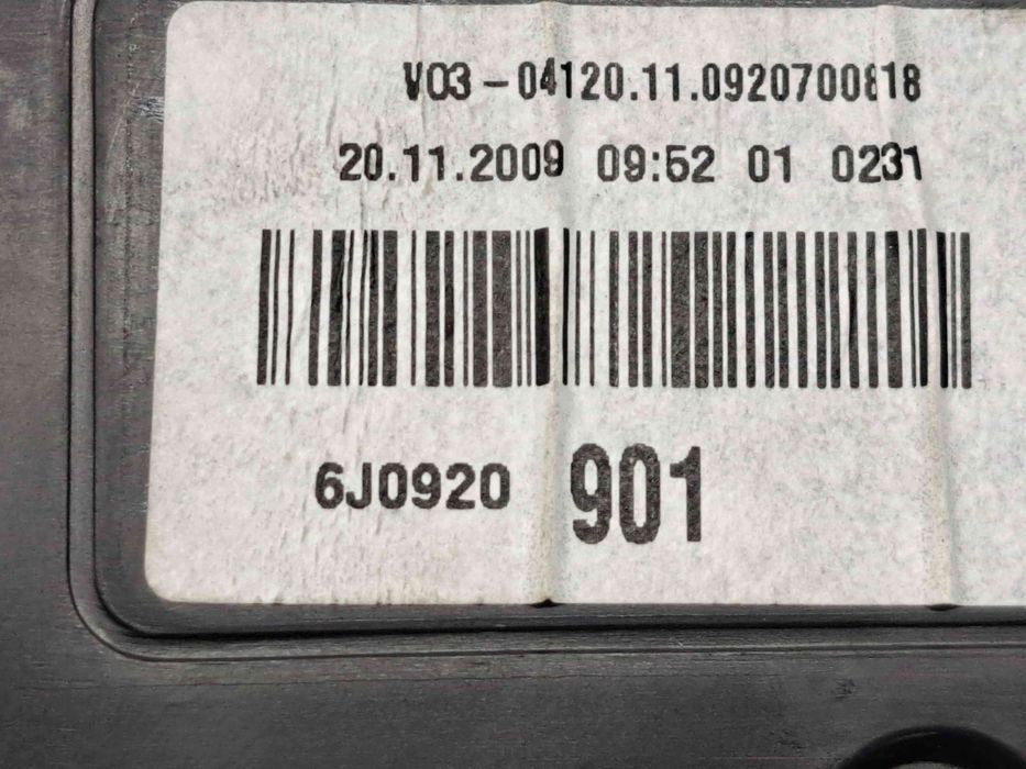 Ceas bord Seat Ibiza 5 (6J5) [Fabr 2008-2017] 6J0920901