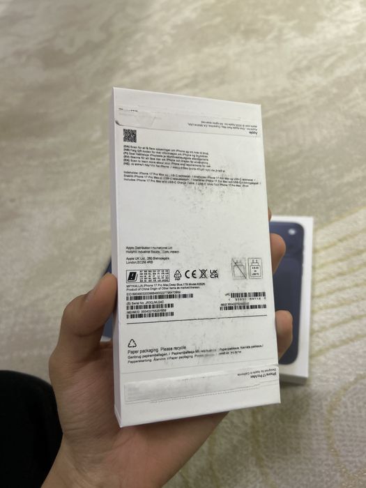 Айфон 17про макс дубайски