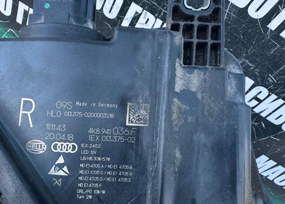 Фар far десен фарове Matrix за Ауди А7 Audi A7 S7 4K