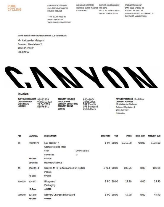 Canyon Lux Trail CF 7 (2025)