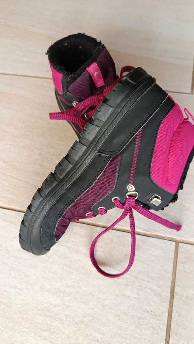 детски обувки ботуши  боти обувки за преходи в сняг Decathlon  № 34