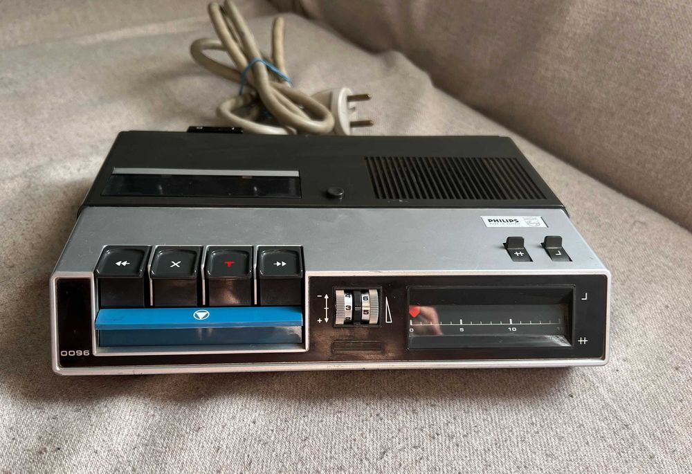 Philips LFH0096 dictafon vintage, nefuncțional, colectie anii '70