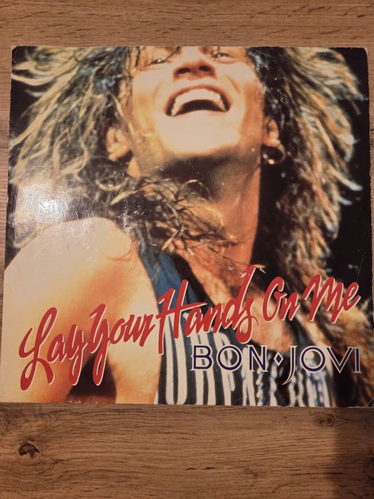Bon Jovi Lay Your Hands On Me LP vinyl