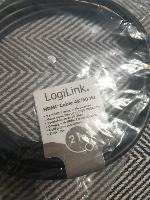 Cablu HDMI Logilink CH0062 lungime 2m