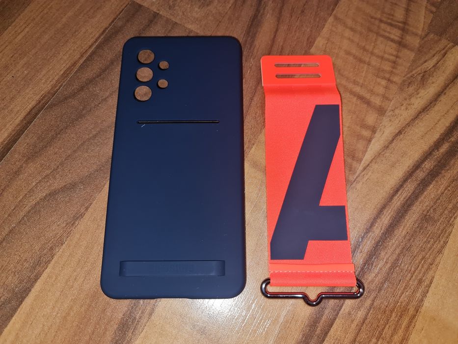 Husa originala Samsung Silicone Cover with Strap Galaxy A53 5G A536