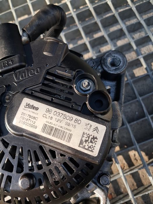 Alternator Ford Focus 3 1.6 TDCI / 2.0 TDCI euro 5 cod 9803750980