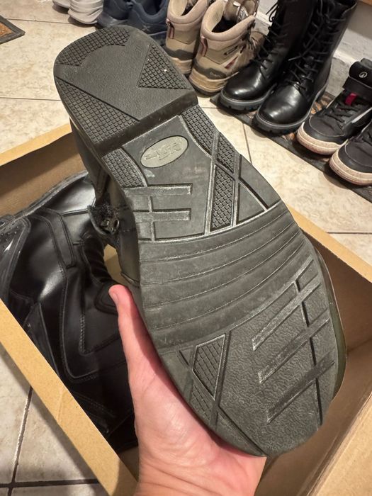 Cizme piele motocicleta No Fear marimea 41 protectii picioare m