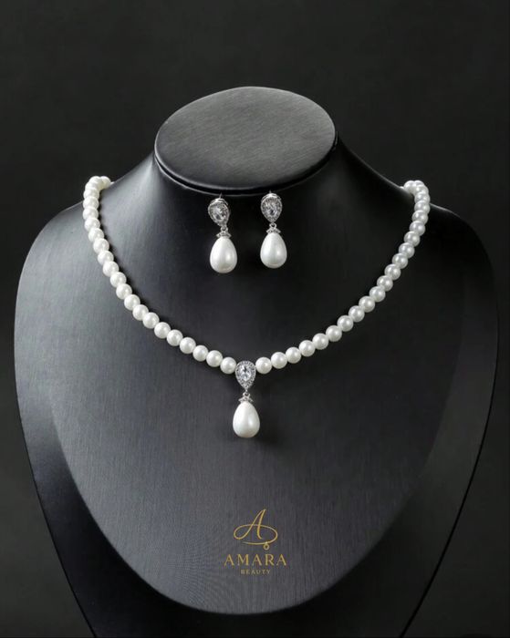 Set colier de perle si cercei