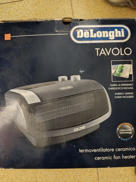 Печка духалка Delonghi Tavolo Ceramic