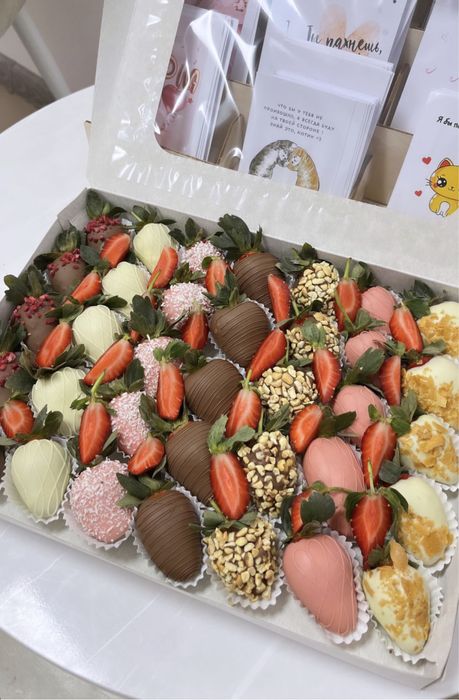 Клубника в шоколаде Астана подарки