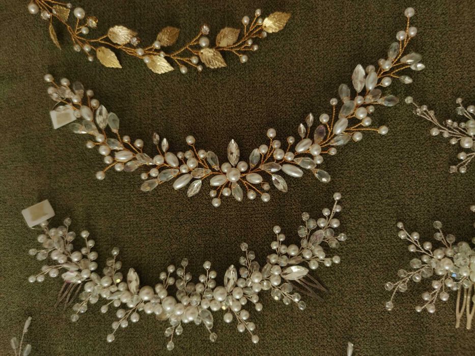 Mireasa. Coafura păr.Piepten pentru par. Accesorii par.