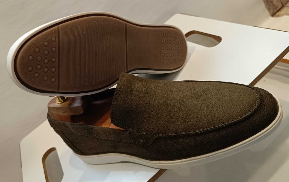 Pantofi mocasini casual 40.5 41 Jensen NOI piele naturala moale