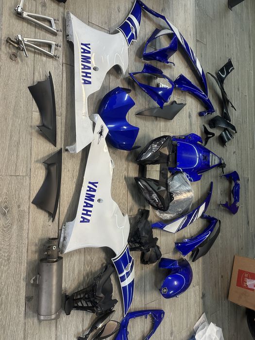 Yamaha YZF R6 2011 На части