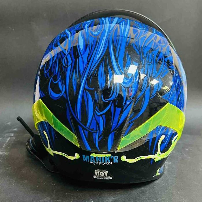 Каска с интерком ICON R-22-05 + FODSPORTS FX8