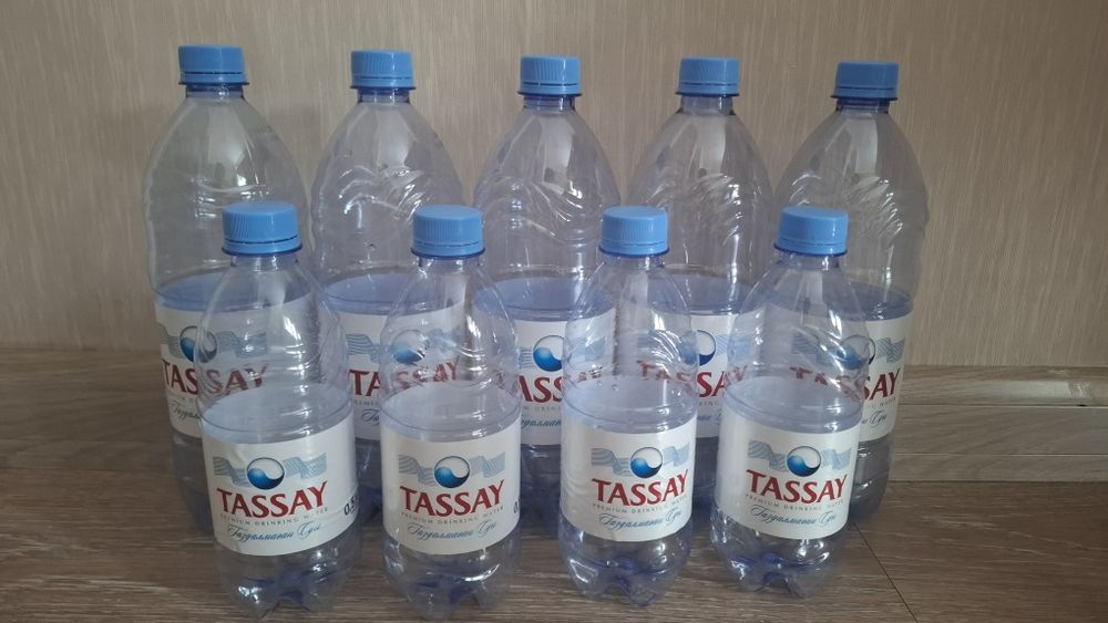 Бутылки 1 литр, 0.5 литра