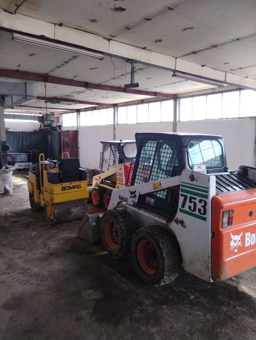 Мини бобкат - мини багер/валяк