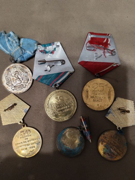 Стари медали 6броя