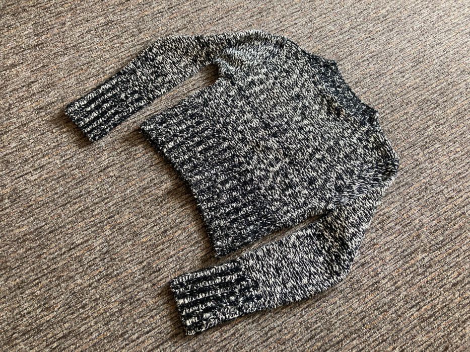 Pulover tricotat gros si scurt, marimea S