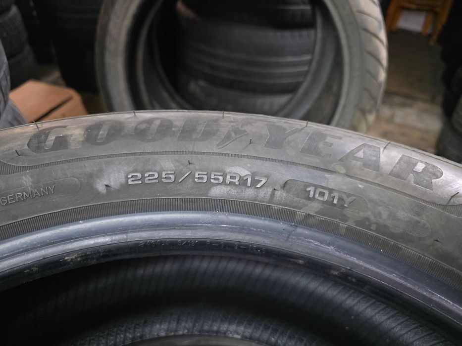 4бр Летни гуми 225 55 17 - Goodyear - DOT 2023, 2024