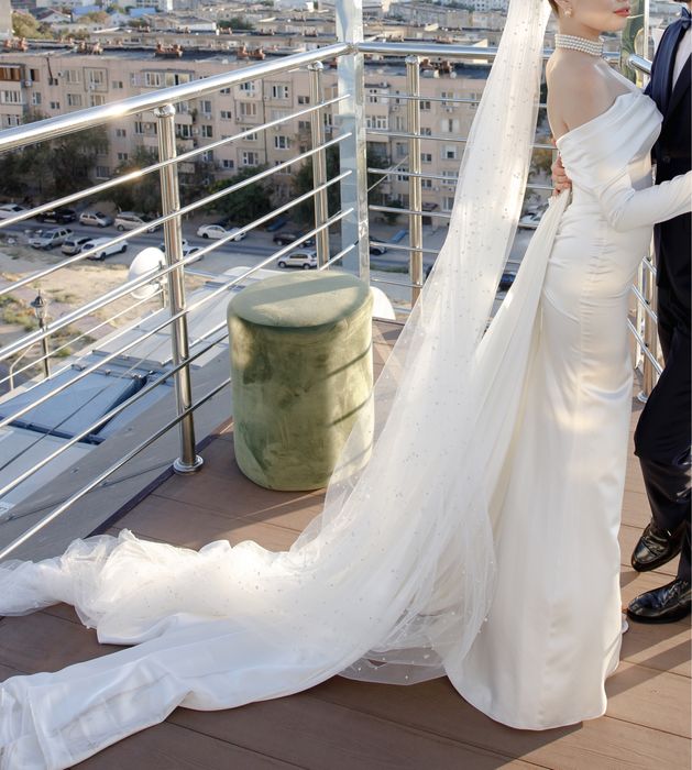 Продается свадебное платье сшитое в Стамбуле