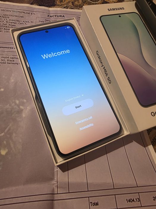Samsung M56 modelul nou 8/256 GB librer retea