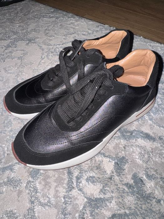 Обувь кроссовки черные