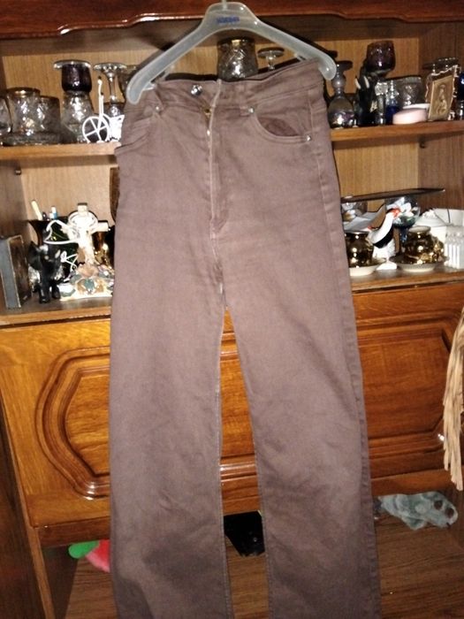 Pantaloni damă talie înaltă