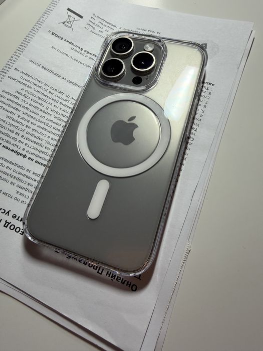Iphone 15 pro с гаранция