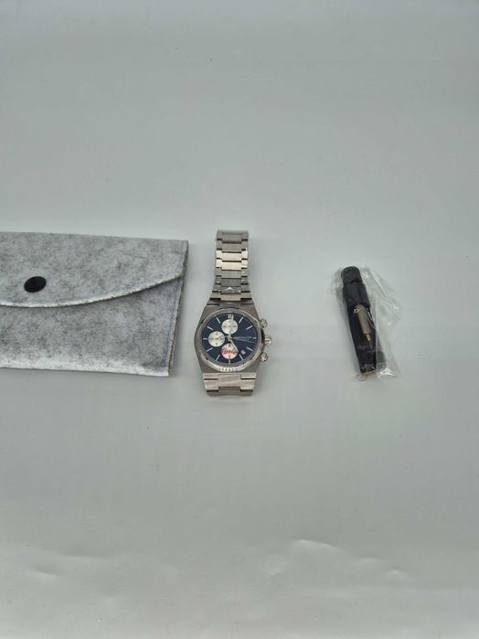 Ceas Bărbătesc Megalith Chronograph Silver & Blue