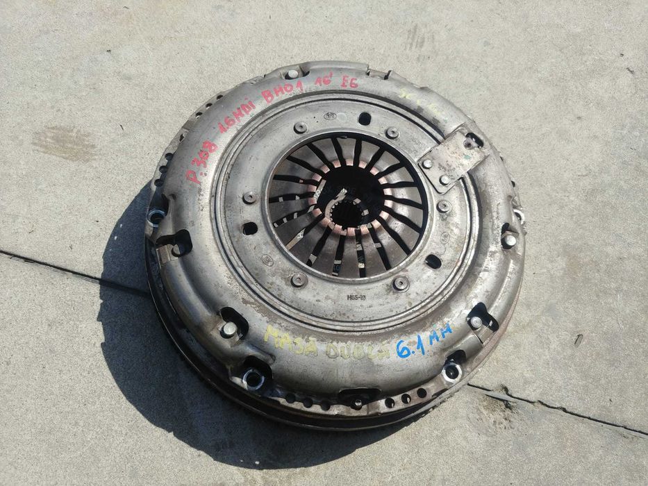 kit ambreiaj volanta masa dubla 1.6 hdi bh01 peugeot 308 disc 6,1 mm 9818024680