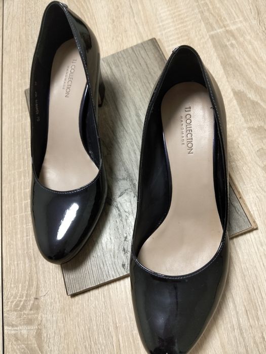 Туфли кожаные лакированные