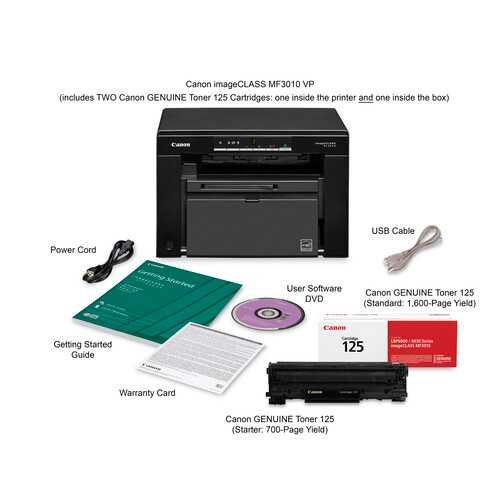 Оптом! МФУ принтер Canon MF3010, лазерный, черно-белый, для A4