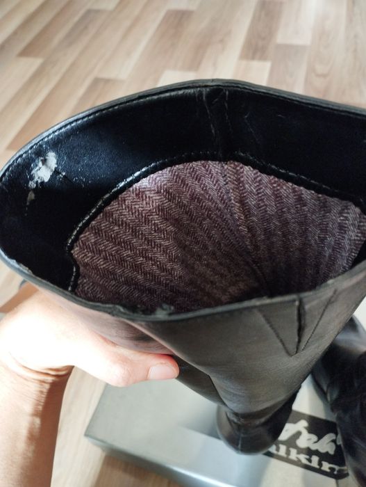 Cizme piele naturala dama Catali