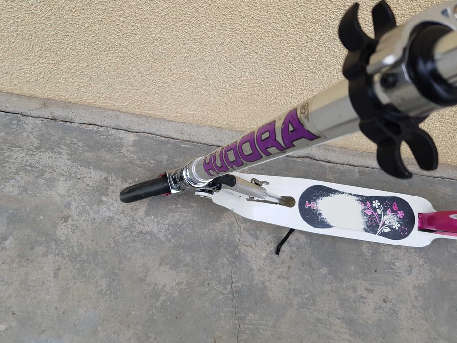 Trotineta Hudora big wheel, aluminiu, pliabila roti mari