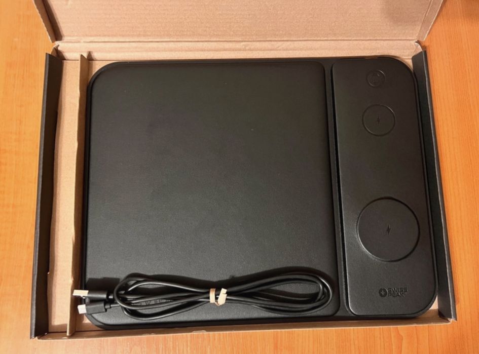 Mousepad cu incarcare 3in1 Swiss Peak