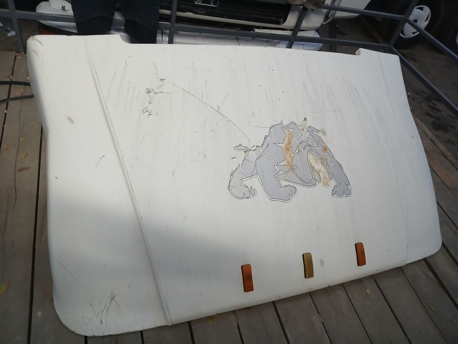 Козырёк на MAN..