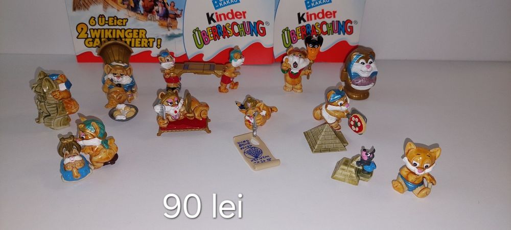 Colecții Kinder Ferrero anii 90'