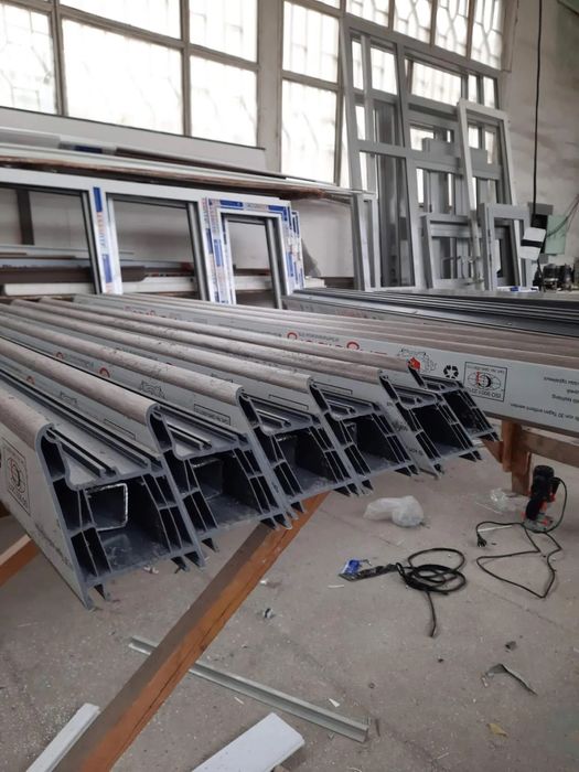 Акфа пласт термо алюмин эшик ром