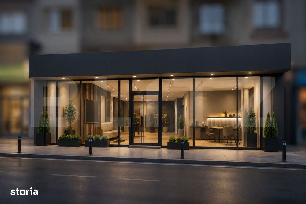 Spatiu comercial | 63 mp | Vitrina stradala