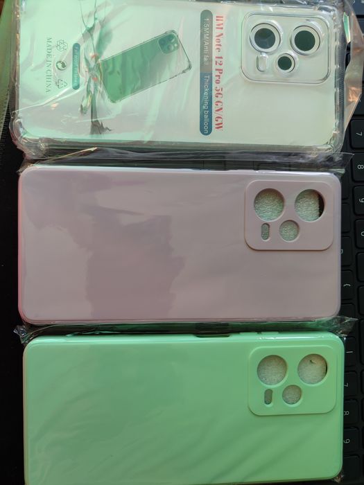 Силиконови калъфи за Xiaomi Note 12 Pro 5G