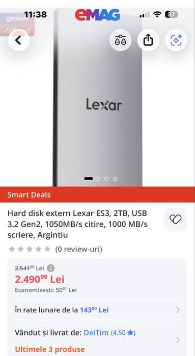 Ssd portabil 2tb