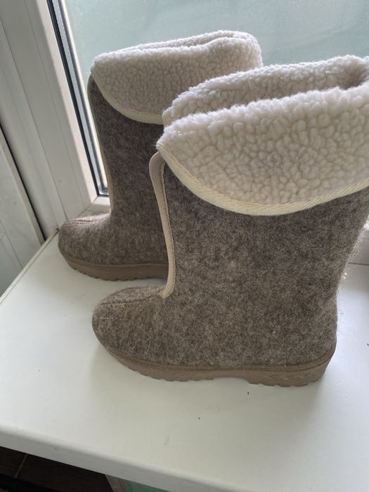 Валенки войлок новые