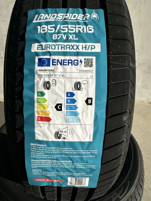 Нови летни гуми LANDSPIDER EUROTRAXX H/P 185/55R16 87V XL 1855516