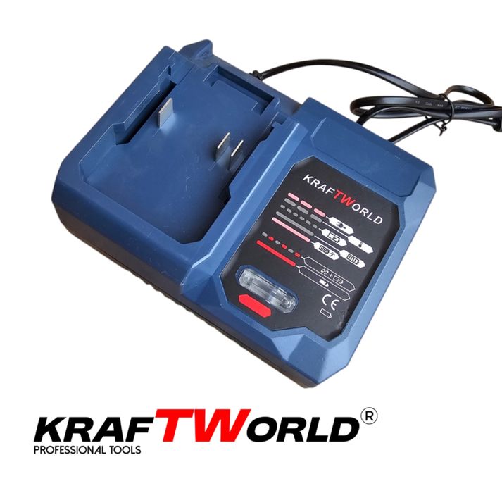 Немски Акумулаторен Комплект Гайковерт и Ъглошлайф125мм Kraft Германия