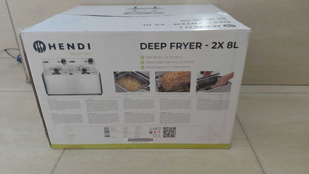 Ffripteuza Ulei HENDI DEEP FRYER 2X 8L /Fin X Amanet cod 138151