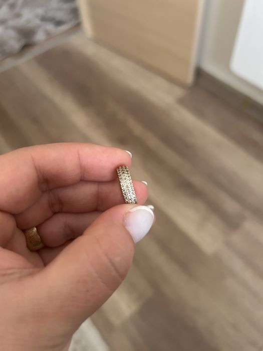 Златен пръстен халка  14 к