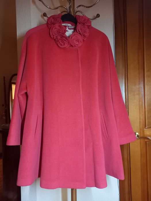Пальто женское демисезонное, кашемир, размер 46/48
