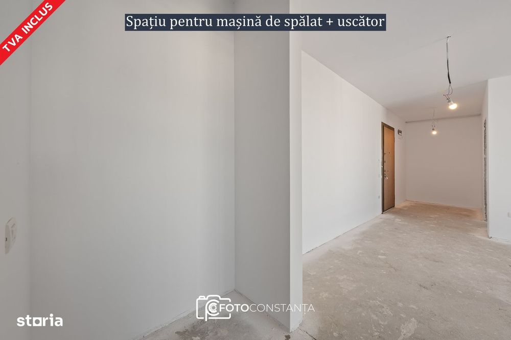 #Apartament cu vedere la mare · bucătărie separată 15.6m² · bloc nou